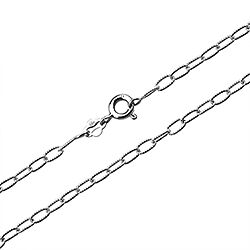 Wholesale 925 Sterling Silver Snake Pattern Link Cable Chain