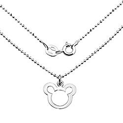 Wholesale 925 Sterling Silver Bear Kids Necklaces