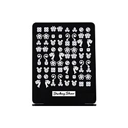 Wholesale 925 Sterling Silver Trendy Crystal 36 Pairs Display Stand