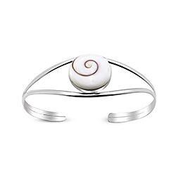 Wholesale 925 Sterling Silver Eye Shape  Shiva Eye Bracelet