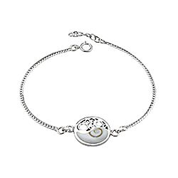 Wholesale 925 Sterling Silver Yin Yang Shiva Eye Bracelet