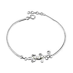 Wholesale 925 Sterling Silver Lizard Shiva Eye Bracelet