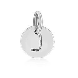 Wholesale 925 Sterling Silver Initial Alphabet J Charm