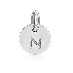 Wholesale 925 Sterling Silver Initial Alphabet N Charm