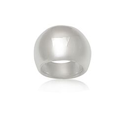 Wholesale 925 Sterling Silver Big Plain Electroform Ring
