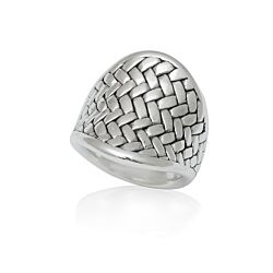 Wholesale 925 Sterling Silver Men's Celtic Design Electroform Ring