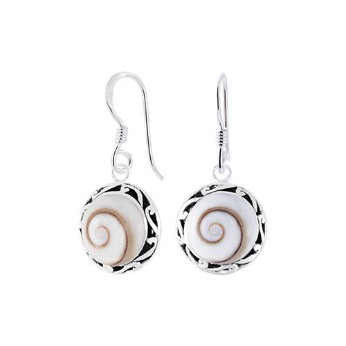 Designer Eye Striped Circle Earrings- Order Wholesale