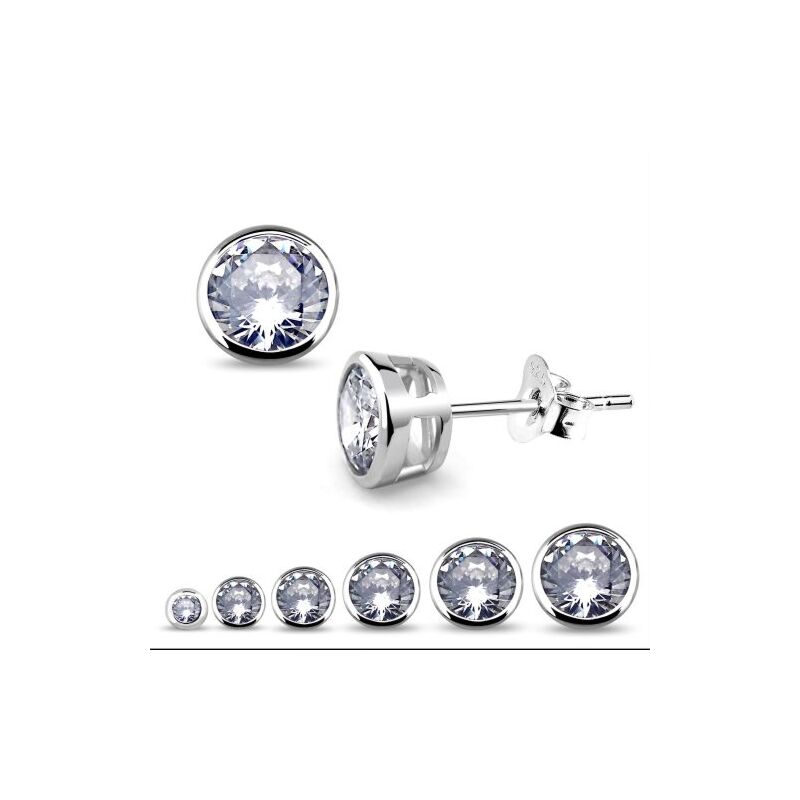 Wholesale silver sale stud earrings