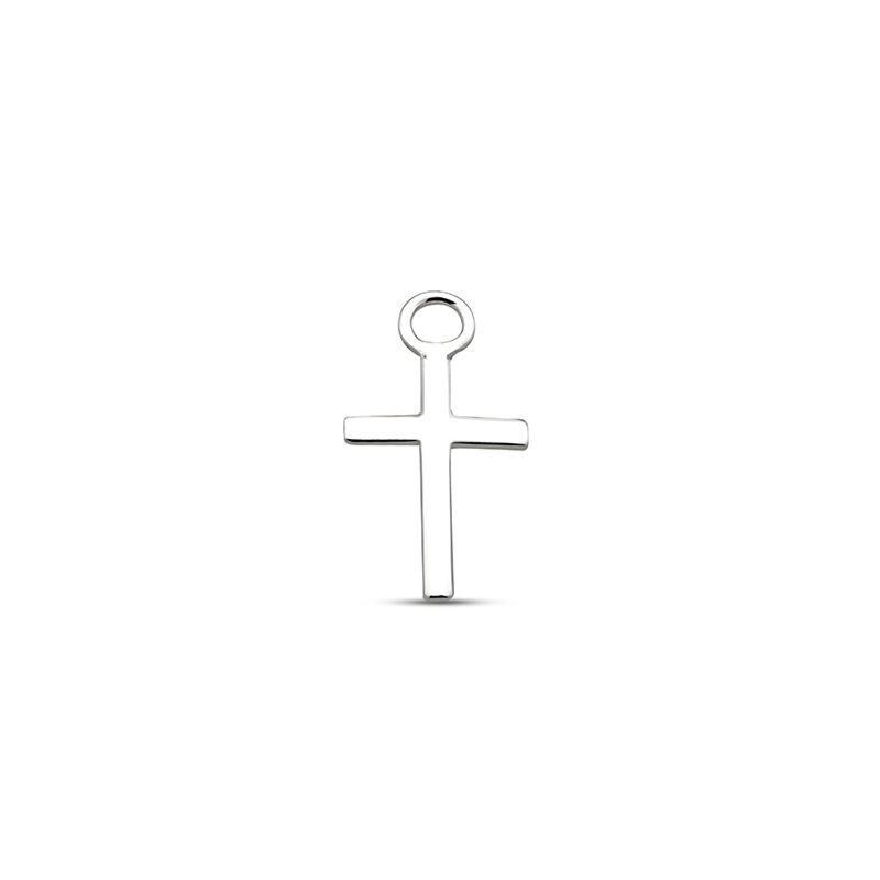Wholesale Sterling Silver Plain Cross Charms