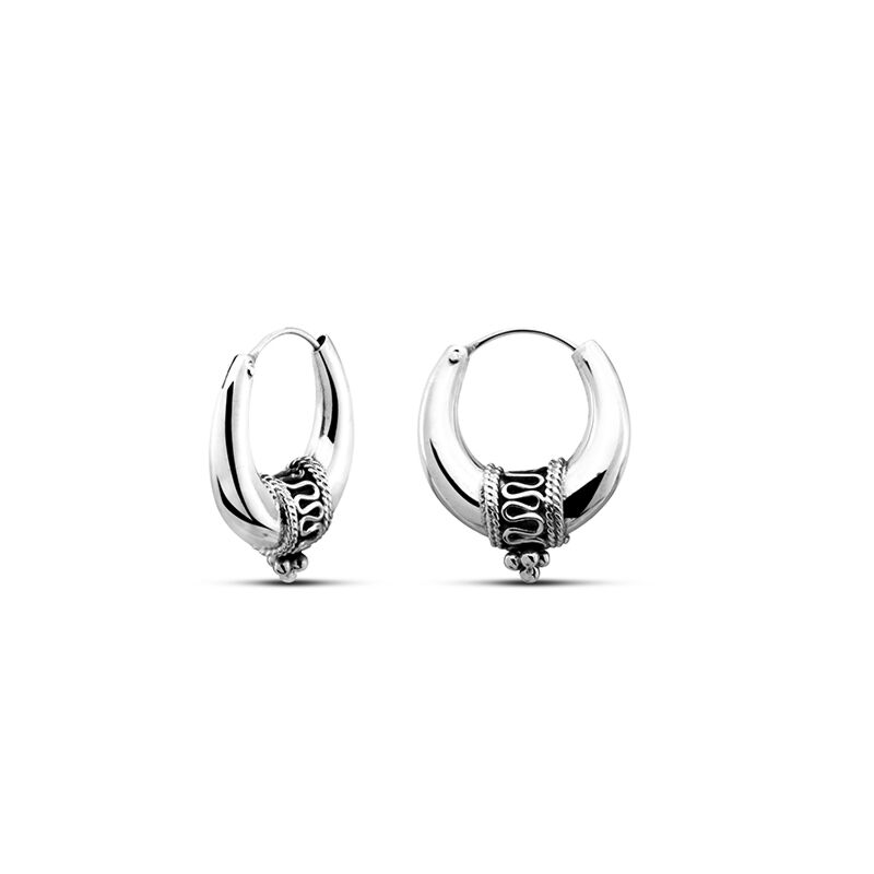 Tribal hoop earrings hotsell