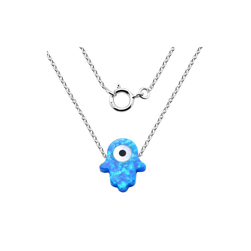 Baydurcan Dainty Evil Eye Necklace and Hamsa India | Ubuy