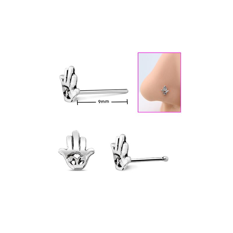 Hamsa nose ring discount