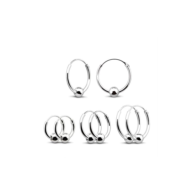 Rhinestone Charm Hoop Earring Set | Urban Outfitters Japan - Clothing,  Music, Home & Accessories