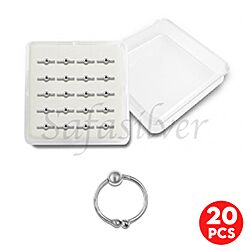 10mm Non Piercing Nose Hoops