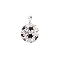 Wholesale 925 Sterling Silver Big Ball Crystal Pendant