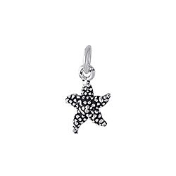 7mm Sterling silver starfish charms
