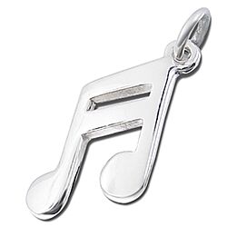 Wholesale 925 Sterling Silver Music Note Charm
