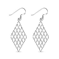 Wholesale 925 Sterling Silver Handmade Chain Plain Earrings