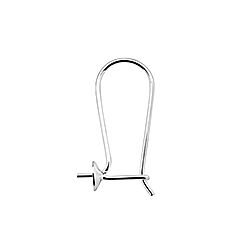 Wholesale 925 Silver kidney Ear Hook Findings