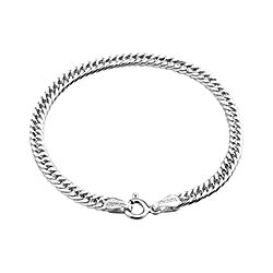 925 Silver Plain Bracelet