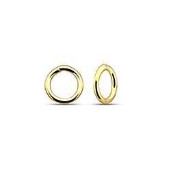 Wholesale Silver Gold Plated Closed Jump Rings Finding