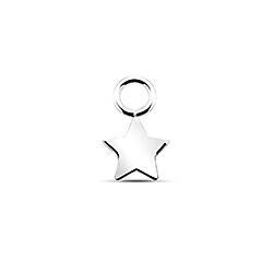 Wholesale Sterling Silver Small  Star Charm