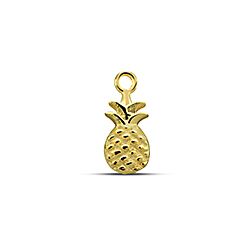 Wholesale Silver Gold Plated Pineapple Charm