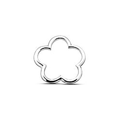 Wholesale 925 Sterling Silver Flower Charm