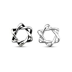  Wholesale 925 Sterling Silver Jewish Star Charm