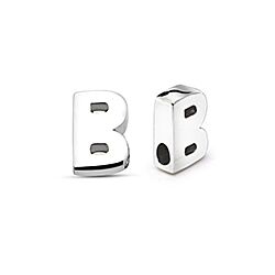 Wholesale Sterling Silver Letter B Charm