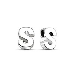 Wholesale Sterling Silver Letter S Charm