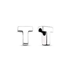 Wholesale Sterling Silver Letter T Charm