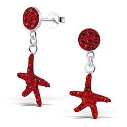 wholesale Starfish Dangle Earrings