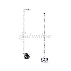 Wholesale 925 Sterling Silver Chain Ear Cuff Earrings