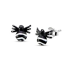 Wholesale 925 Sterling Silver Spider Kids Stud Earrings   