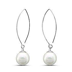 Wholesale Sterling Silver Shell Pearl Earrings