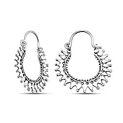 Wholesale 925 Silver Filigree Plain Earring