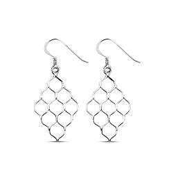 Wholesale 925 Sterling Silver Handmade Filigree Plain Earring
