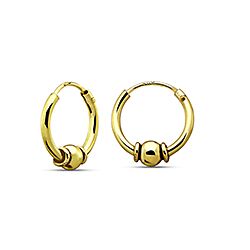 Wholesale Silver Gold Plated Bali Style Nose Ring