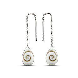 Wholesale 925 Silver Drop Dangle Shiva Eye Stud Earrings