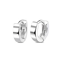 Wholesale 925 Sterling Silver Huggie Plain Hoop Earring