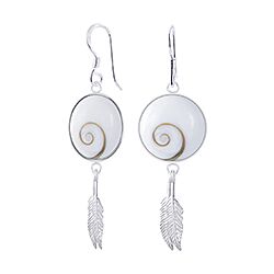 Wholesale 925 Sterling Silver Catcher Shiva Eye Earrings