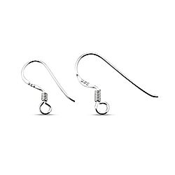 Wholesale 925 Sterling Silver Fish Hook Wire Earrings Findings