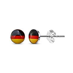 Germany flag kids ear stud