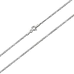 Wholesale 925 Sterling Silver Figaro Chain