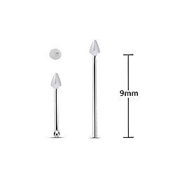 Cone Nose Stud, Silver Nose Stud Wholesale