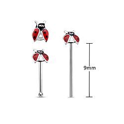 Ladybug online nose stud