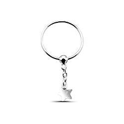 Dangle star Nose Hoops 925 sterling silver