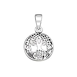 Wholesale Silver Tree of Life Plain Pendant