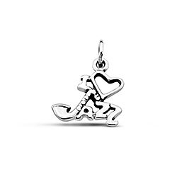 Wholesale 925 Sterling Silver Love Charm